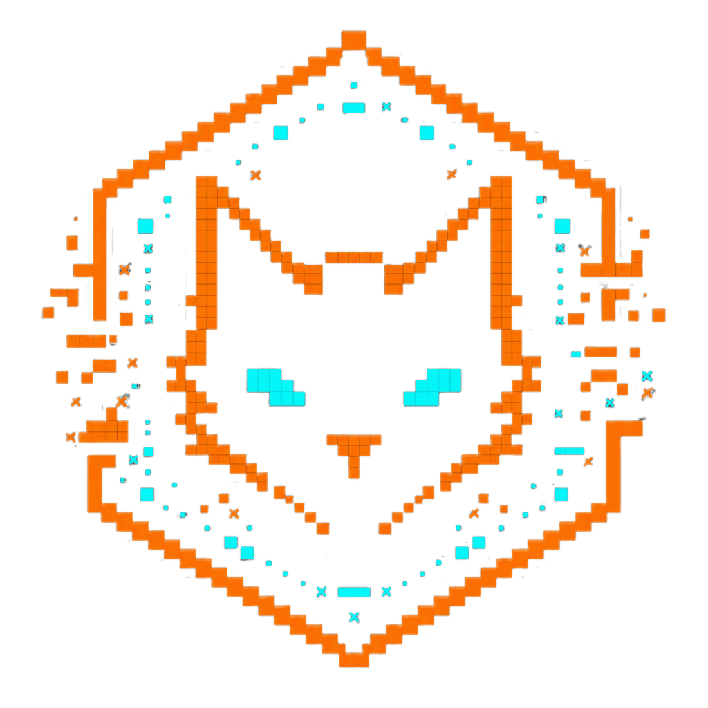 Cat To Own mascot: an orange pixel cat wearing a CTO collar